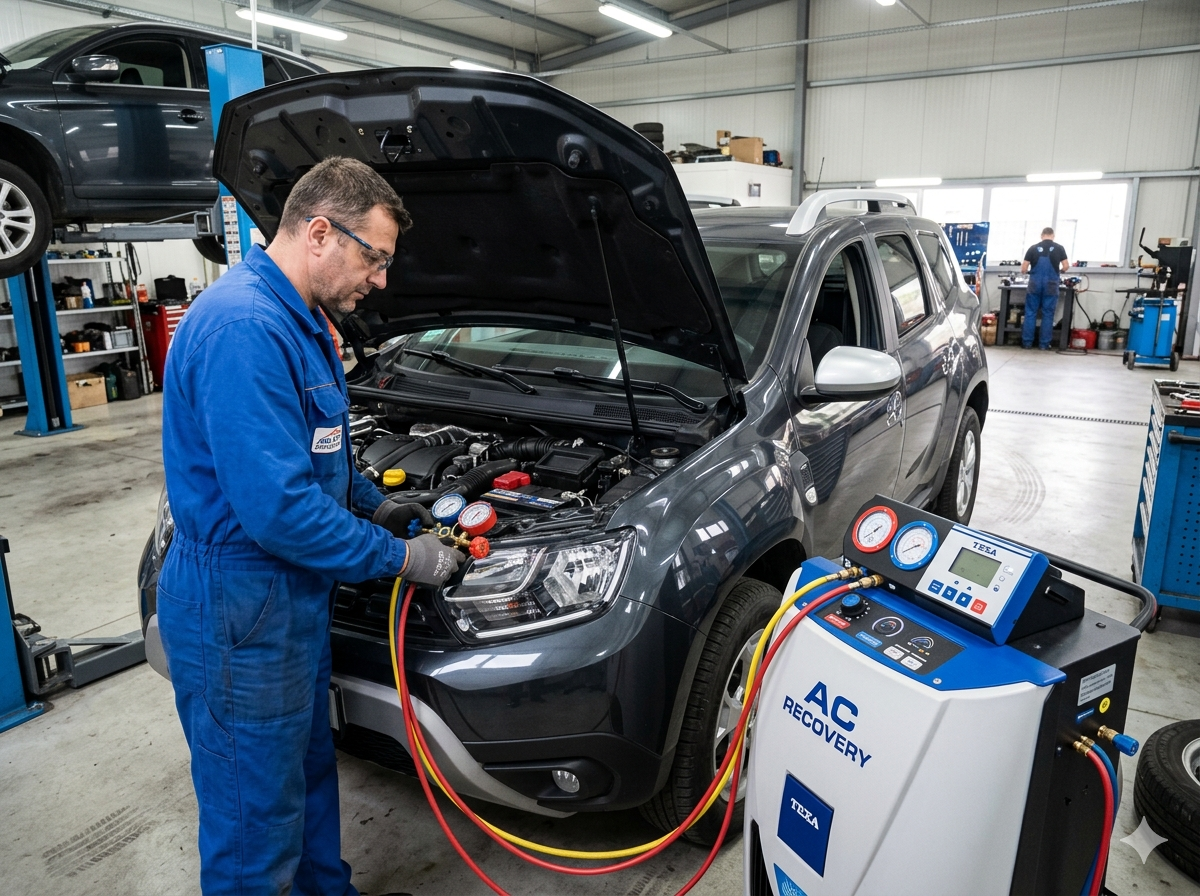 Servicii Încărcare Instalații Freon WRAPKING București - Verificăm și reîncărcăm instalația de aer condiționat auto cu freon, asigurând f...